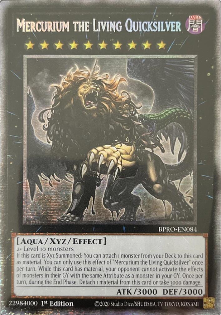 Mercurium the Living Quicksilver (Starlight Rare) [BPRO-EN084] Starlight Rare | Exor Games New Glasgow