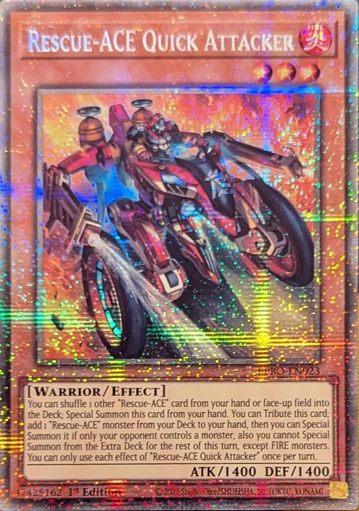 Rescue-ACE Quick Attacker (Starlight Rare) [BPRO-EN023] Starlight Rare | Exor Games New Glasgow
