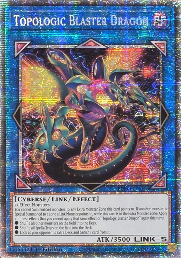 Topologic Blaster Dragon (Starlight Rare) [BPRO-EN046] Starlight Rare | Exor Games New Glasgow