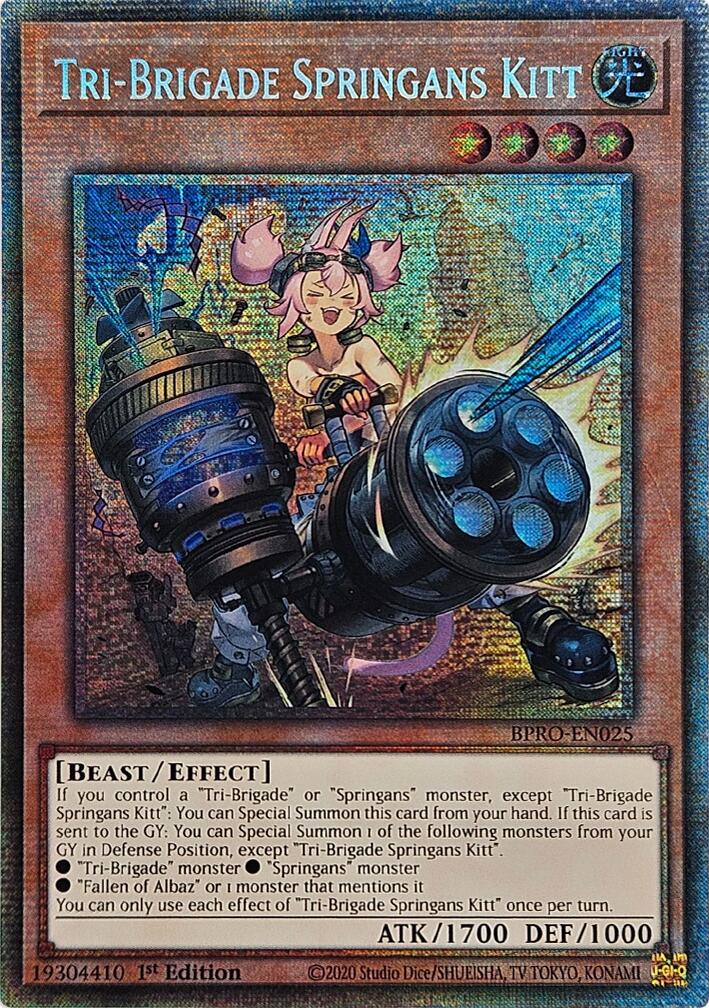 Tri-Brigade Springans Kitt (Starlight Rare) [BPRO-EN025] Starlight Rare | Exor Games New Glasgow