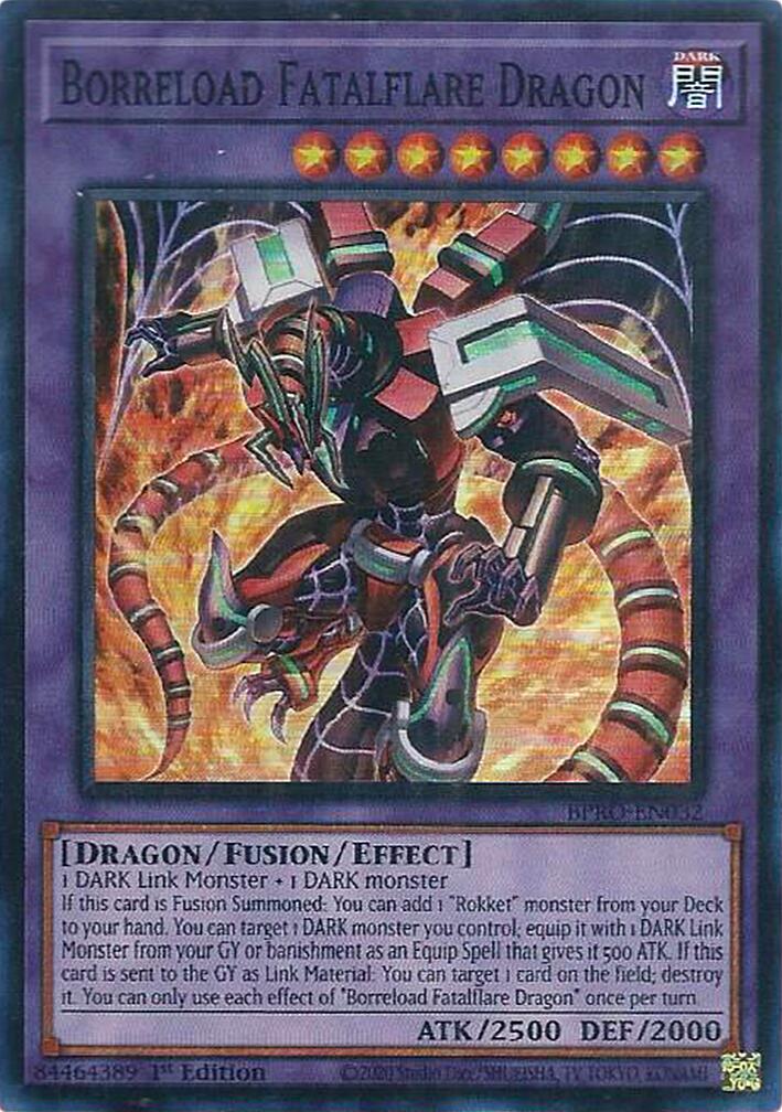Borreload Fatalflare Dragon [BPRO-EN032] Super Rare | Exor Games New Glasgow