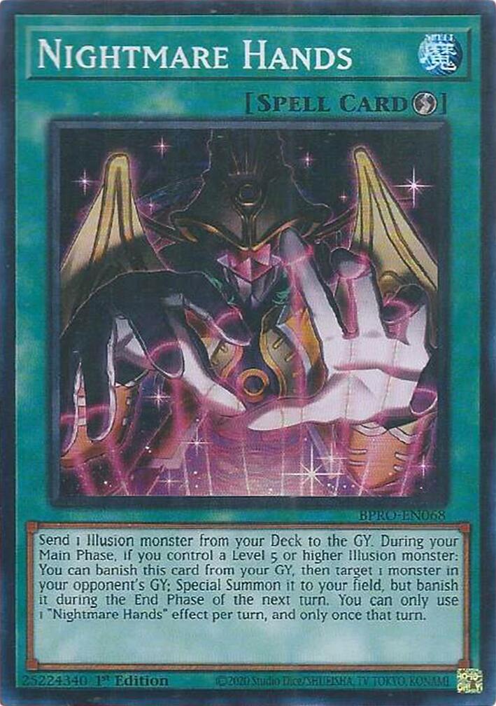 Nightmare Hands [BPRO-EN068] Super Rare | Exor Games New Glasgow