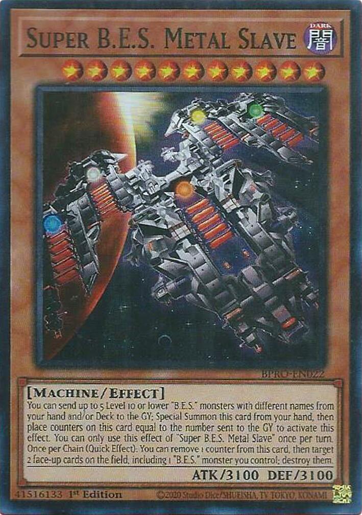 Super B.E.S. Metal Slave [BPRO-EN022] Super Rare | Exor Games New Glasgow