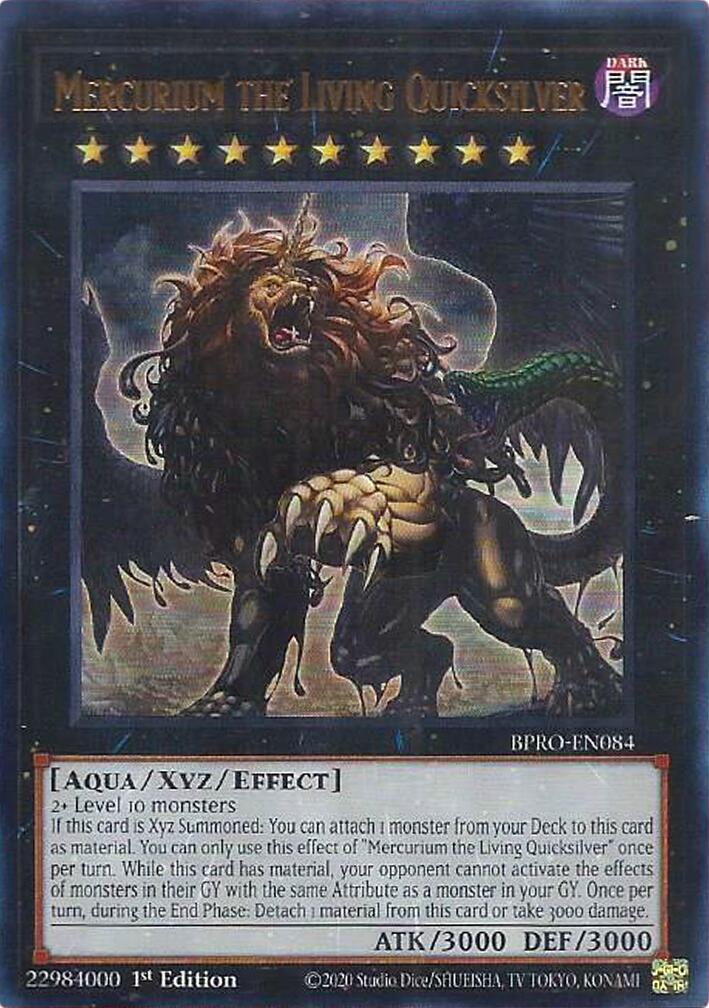 Mercurium the Living Quicksilver [BPRO-EN084] Ultra Rare | Exor Games New Glasgow