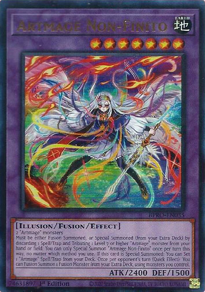 Artmage Non-Finito [BPRO-EN035] Ultra Rare | Exor Games New Glasgow