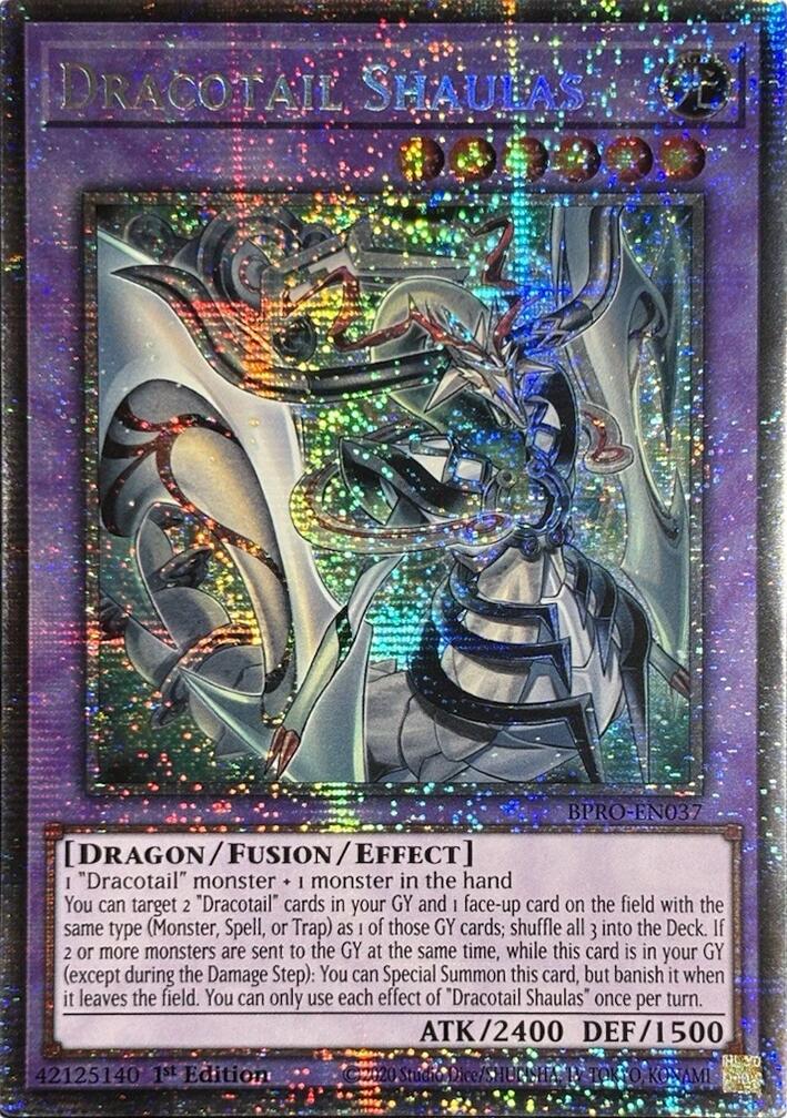 Dracotail Shaulas [BPRO-EN037] Starlight Rare | Exor Games New Glasgow