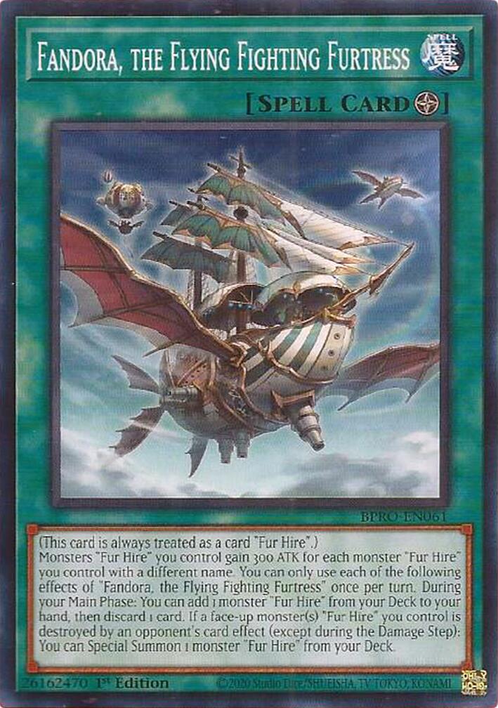 Fandora, the Flying Fighting Furtress [BPRO-EN061] Common | Exor Games New Glasgow