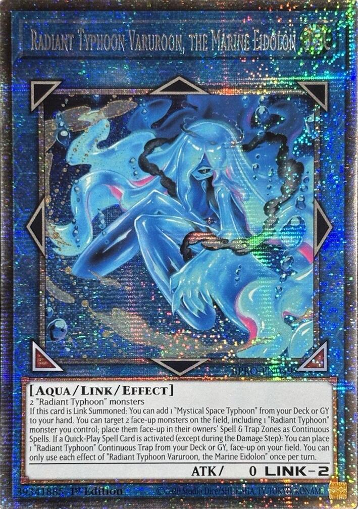 Radiant Typhoon Varuroon, the Marine Eidolon [BPRO-EN049] Starlight Rare | Exor Games New Glasgow
