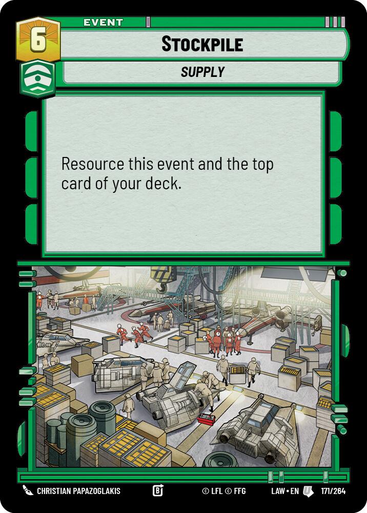Stockpile (171/264) (171/264) [A Lawless Time] | Exor Games New Glasgow