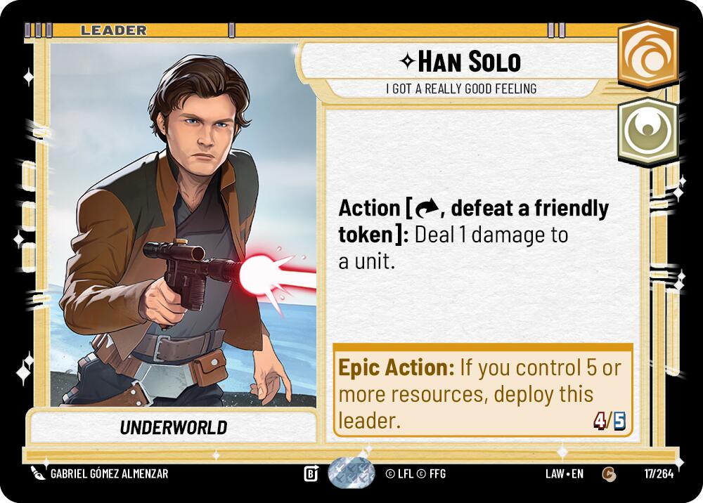 Han Solo - I Got a Really Good Feeling (17/264) (17/264) [A Lawless Time] | Exor Games New Glasgow