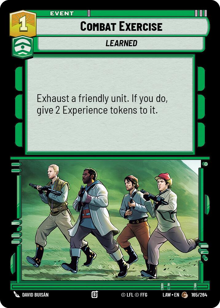 Combat Exercise (165/264) (165/264) [A Lawless Time] | Exor Games New Glasgow