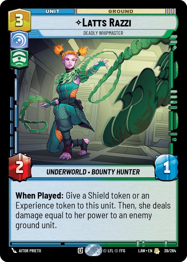 Latts Razzi - Deadly Whipmaster (39/264) (39/264) [A Lawless Time] | Exor Games New Glasgow