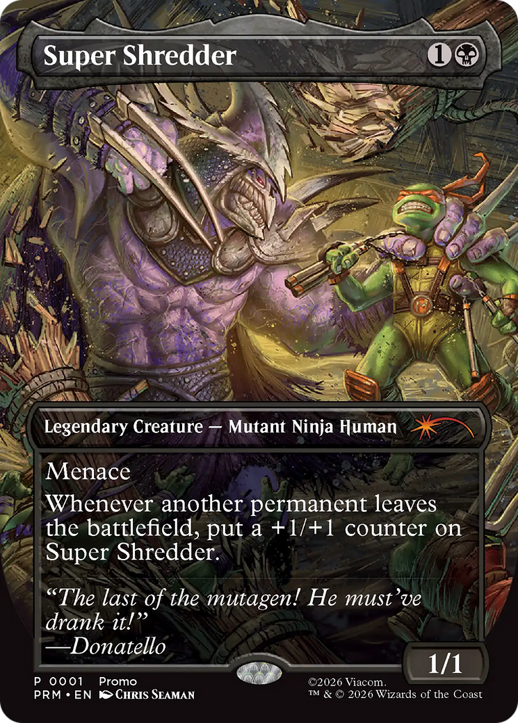 Super Shredder (Borderless) [Spotlight Series] | Exor Games New Glasgow