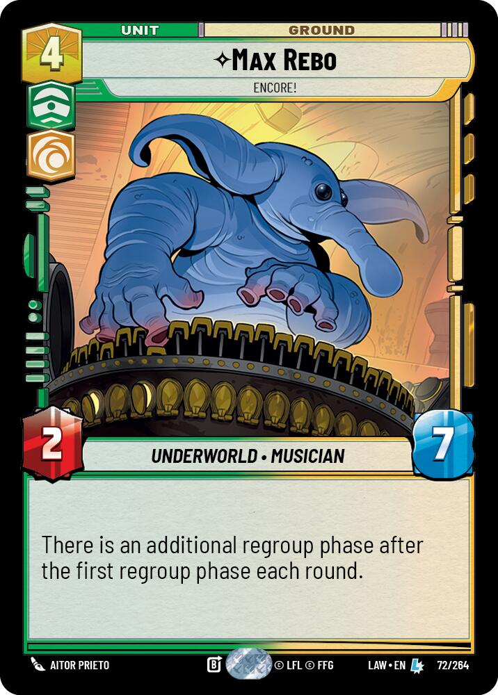 Max Rebo - Encore! (72/264) (72/264) [A Lawless Time] | Exor Games New Glasgow