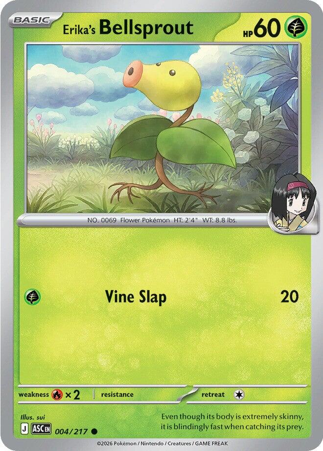 Erika's Bellsprout (004/217) [Mega Evolution: Ascended Heroes] | Exor Games New Glasgow