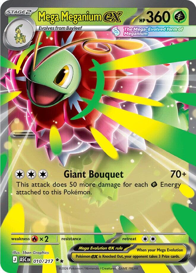 Mega Meganium ex (010/217) [Mega Evolution: Ascended Heroes] | Exor Games New Glasgow