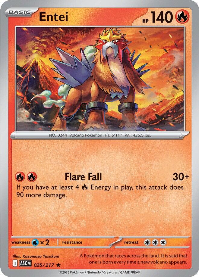 Entei (025/217) [Mega Evolution: Ascended Heroes] | Exor Games New Glasgow
