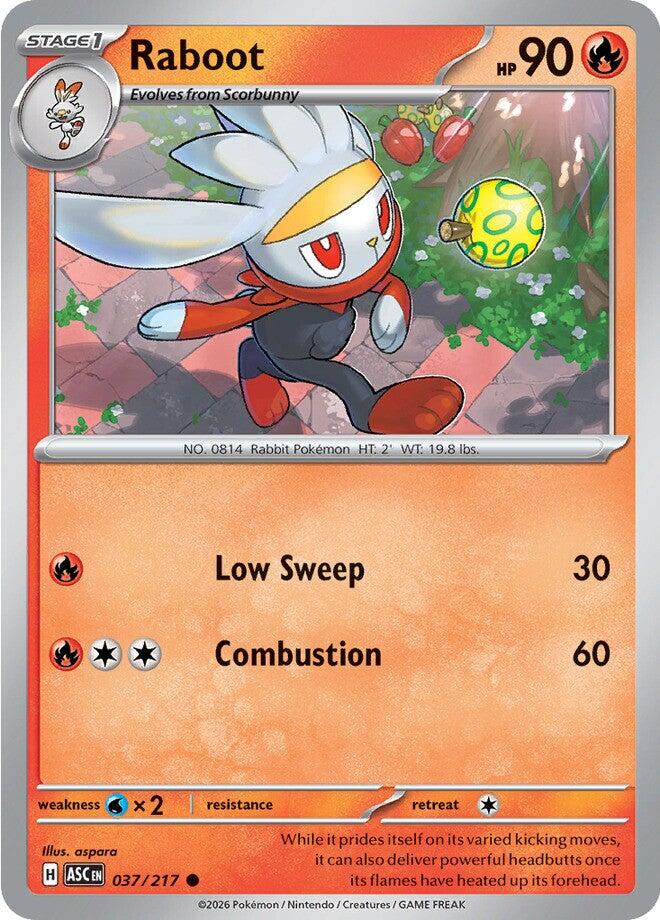 Raboot (037/217) [Mega Evolution: Ascended Heroes] | Exor Games New Glasgow