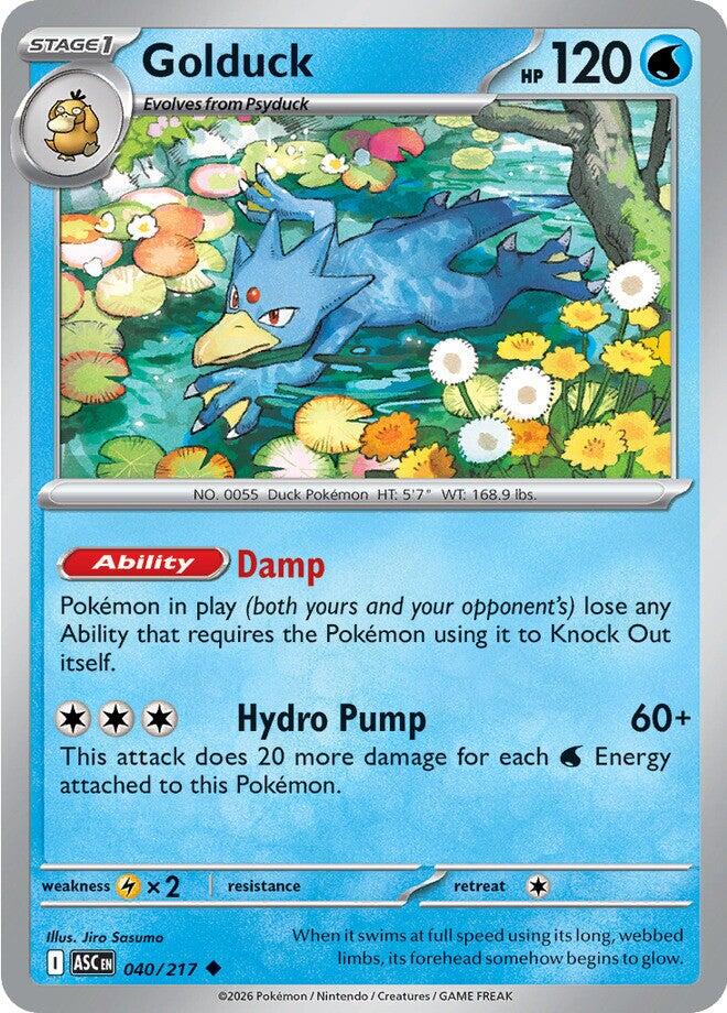Golduck (040/217) [Mega Evolution: Ascended Heroes] | Exor Games New Glasgow