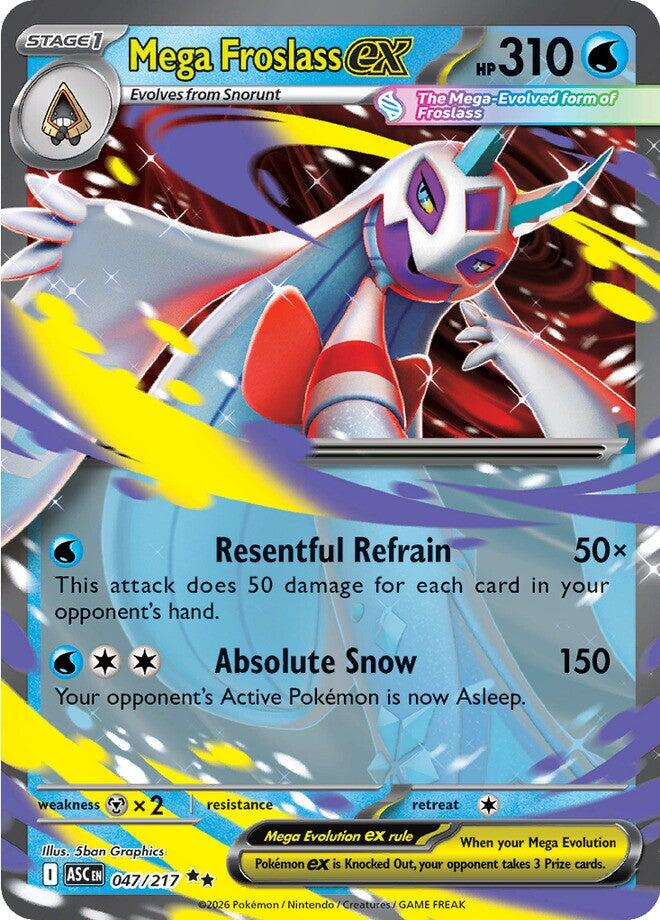 Mega Froslass ex (047/217) [Mega Evolution: Ascended Heroes] | Exor Games New Glasgow