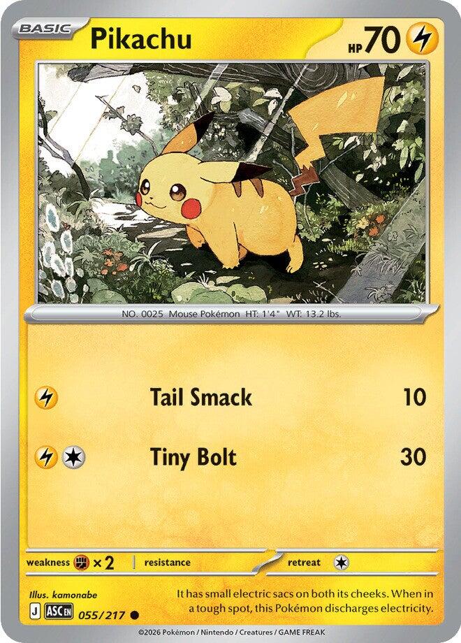 Pikachu (055/217) [Mega Evolution: Ascended Heroes] | Exor Games New Glasgow