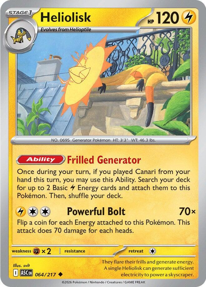 Heliolisk (064/217) [Mega Evolution: Ascended Heroes] | Exor Games New Glasgow