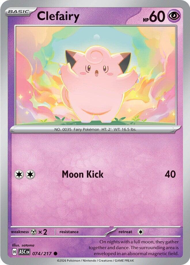 Clefairy (074/217) [Mega Evolution: Ascended Heroes] | Exor Games New Glasgow