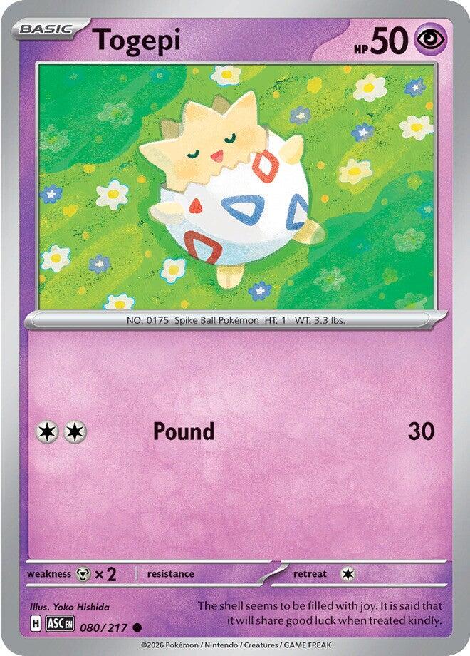 Togepi (080/217) [Mega Evolution: Ascended Heroes] | Exor Games New Glasgow