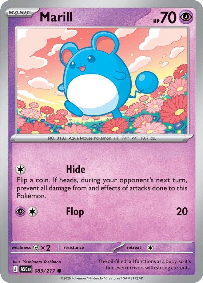 Marill (083/217) [Mega Evolution: Ascended Heroes] | Exor Games New Glasgow