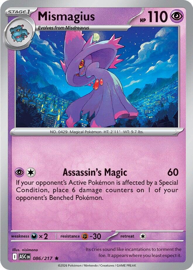 Mismagius (086/217) [Mega Evolution: Ascended Heroes] | Exor Games New Glasgow