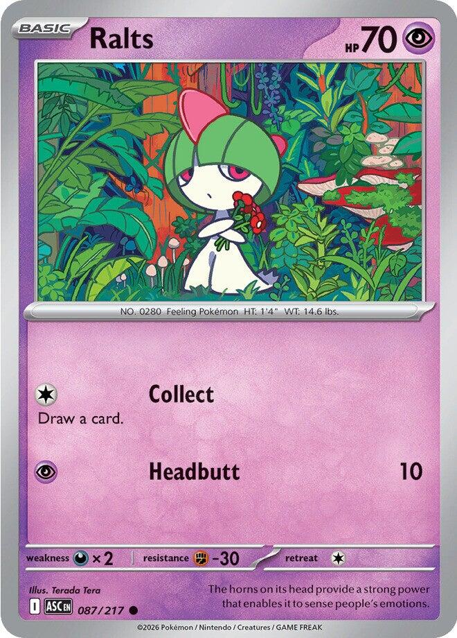 Ralts (087/217) [Mega Evolution: Ascended Heroes] | Exor Games New Glasgow