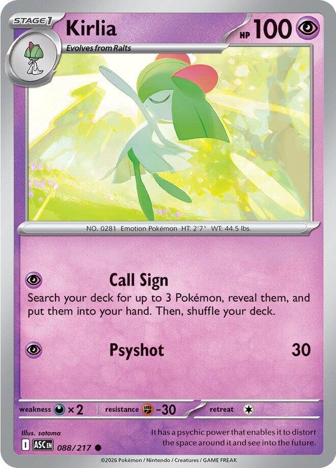 Kirlia (088/217) [Mega Evolution: Ascended Heroes] | Exor Games New Glasgow