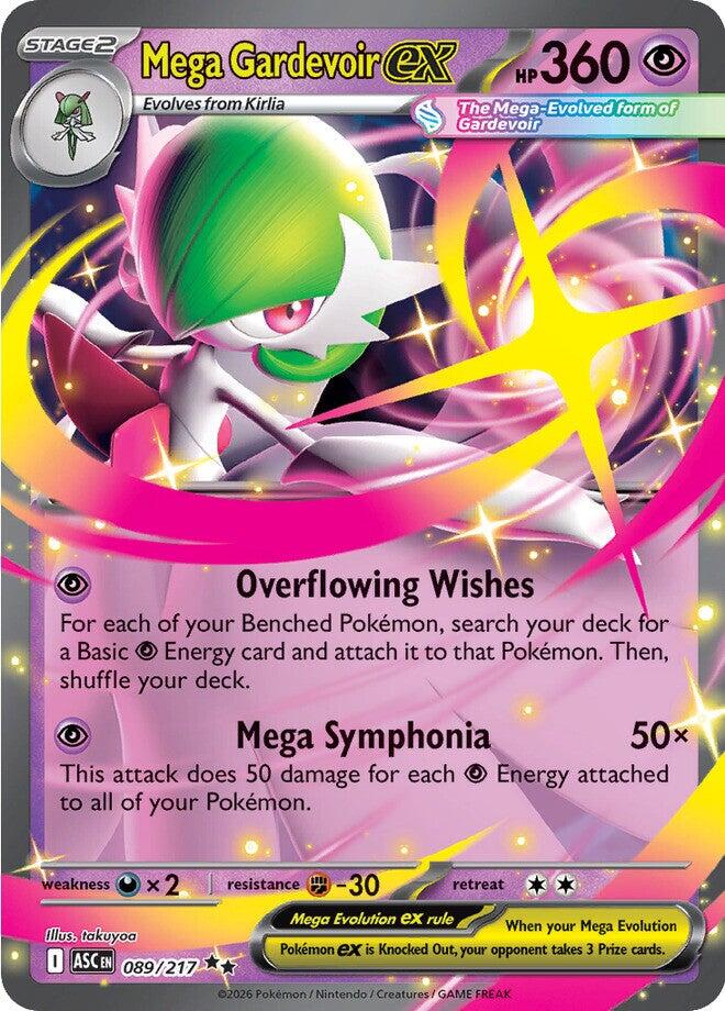 Mega Gardevoir ex (089/217) [Mega Evolution: Ascended Heroes] | Exor Games New Glasgow