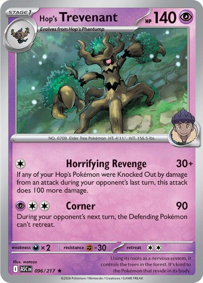 Hop's Trevenant (096/217) [Mega Evolution: Ascended Heroes] | Exor Games New Glasgow