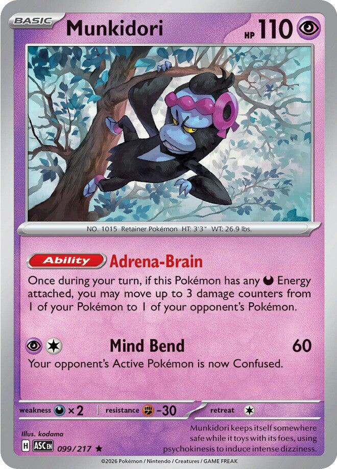 Munkidori (099/217) [Mega Evolution: Ascended Heroes] | Exor Games New Glasgow