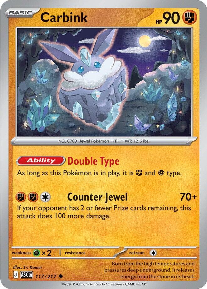 Carbink (117/217) [Mega Evolution: Ascended Heroes] | Exor Games New Glasgow