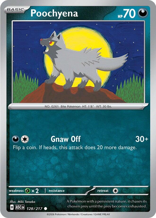 Poochyena (128/217) [Mega Evolution: Ascended Heroes] | Exor Games New Glasgow