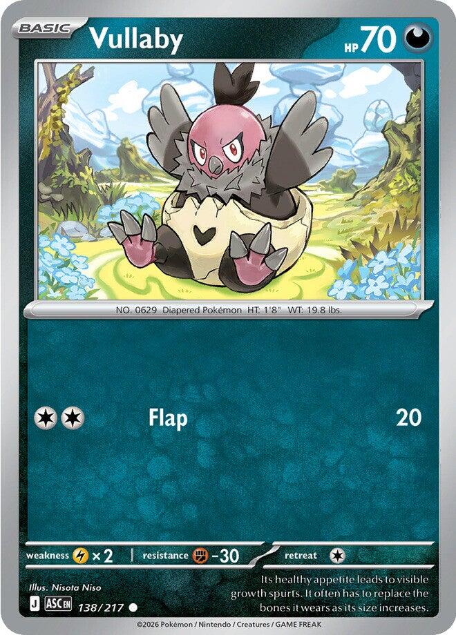 Vullaby (138/217) [Mega Evolution: Ascended Heroes] | Exor Games New Glasgow