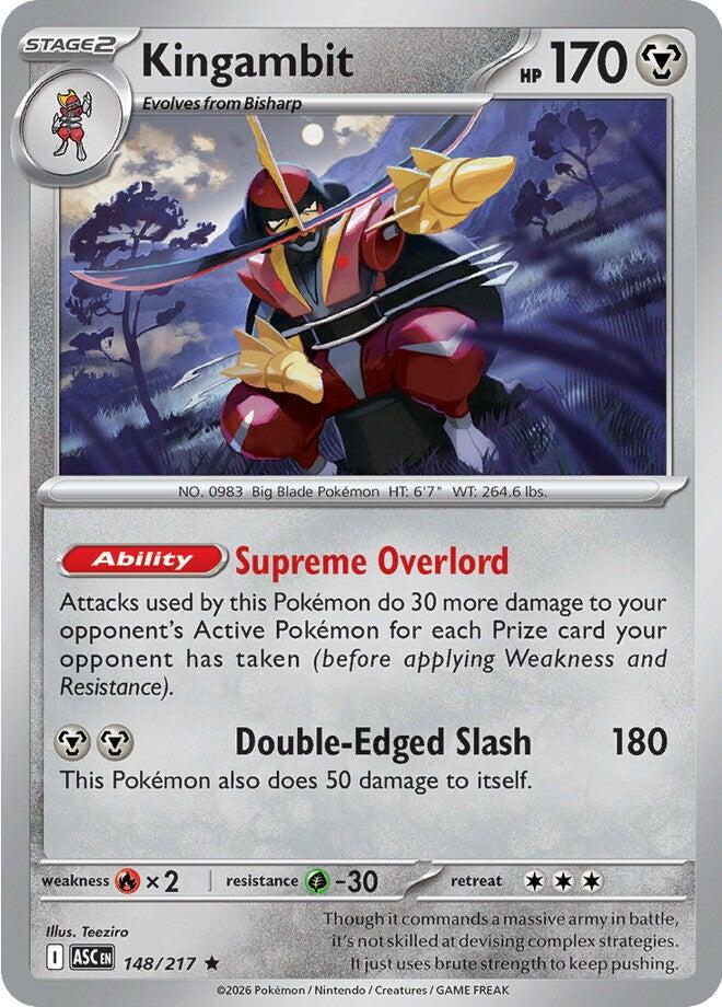 Kingambit (148/217) [Mega Evolution: Ascended Heroes] | Exor Games New Glasgow