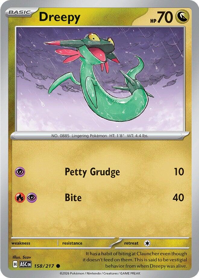 Dreepy (158/217) [Mega Evolution: Ascended Heroes] | Exor Games New Glasgow