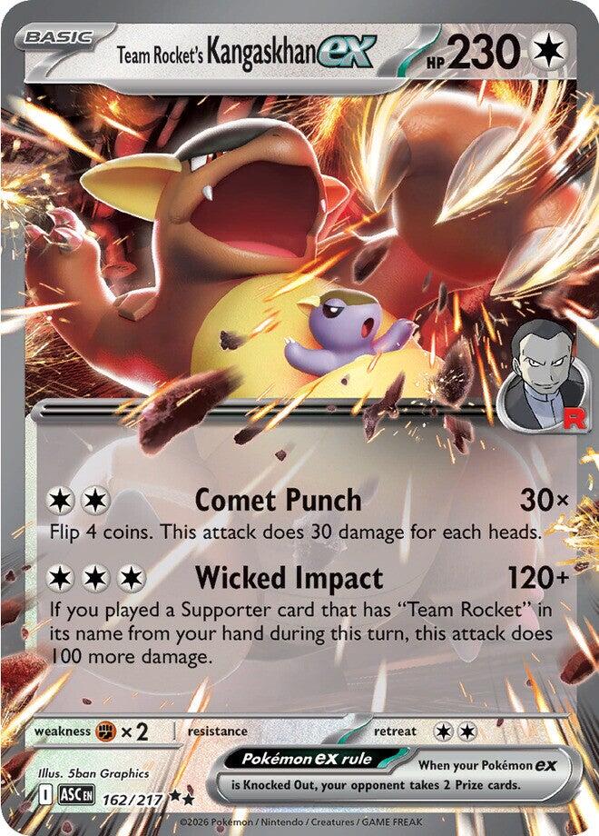 Team Rocket's Kangaskhan ex (162/217) [Mega Evolution: Ascended Heroes] | Exor Games New Glasgow