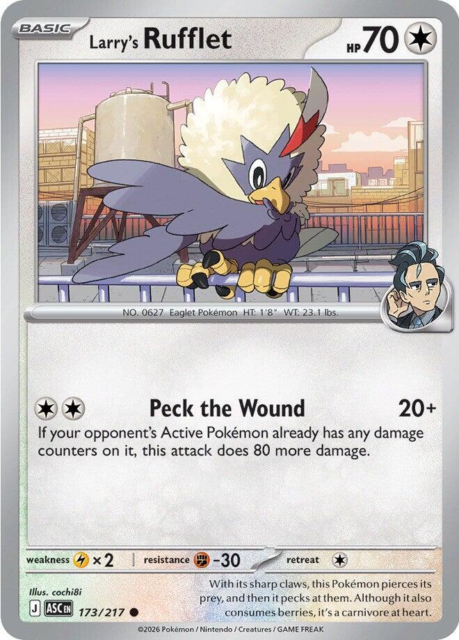 Larry's Rufflet (173/217) [Mega Evolution: Ascended Heroes] | Exor Games New Glasgow