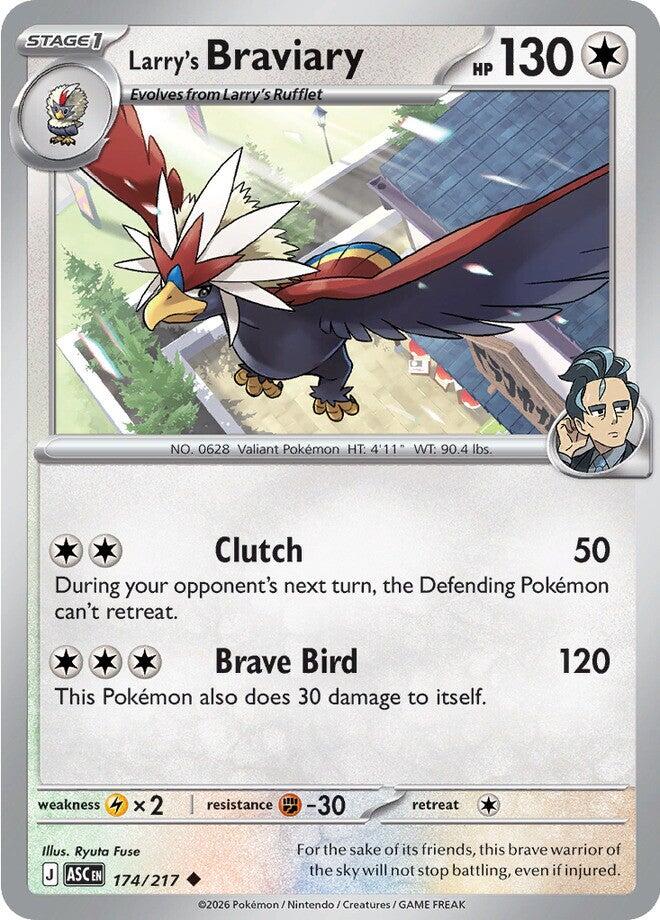 Larry's Braviary (174/217) [Mega Evolution: Ascended Heroes] | Exor Games New Glasgow