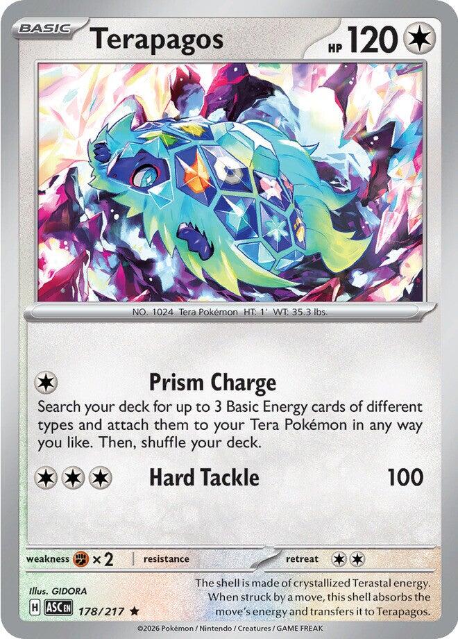 Terapagos (178/217) [Mega Evolution: Ascended Heroes] | Exor Games New Glasgow