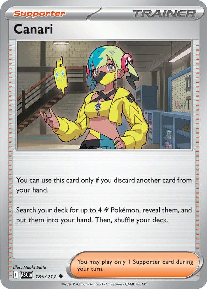 Canari (185/217) [Mega Evolution: Ascended Heroes] | Exor Games New Glasgow