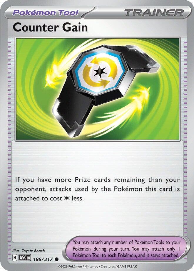 Counter Gain (186/217) [Mega Evolution: Ascended Heroes] | Exor Games New Glasgow