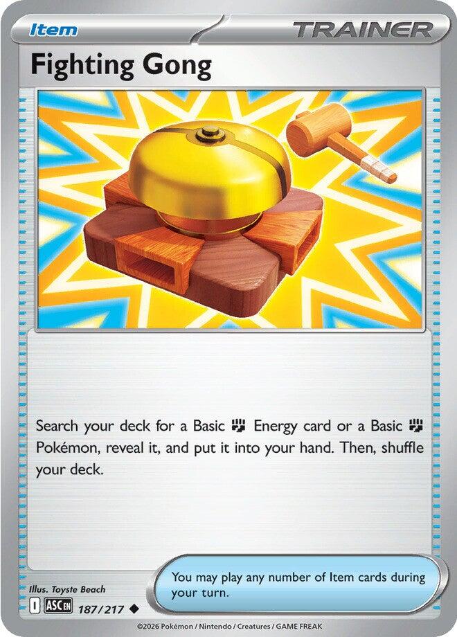 Fighting Gong (187/217) [Mega Evolution: Ascended Heroes] | Exor Games New Glasgow