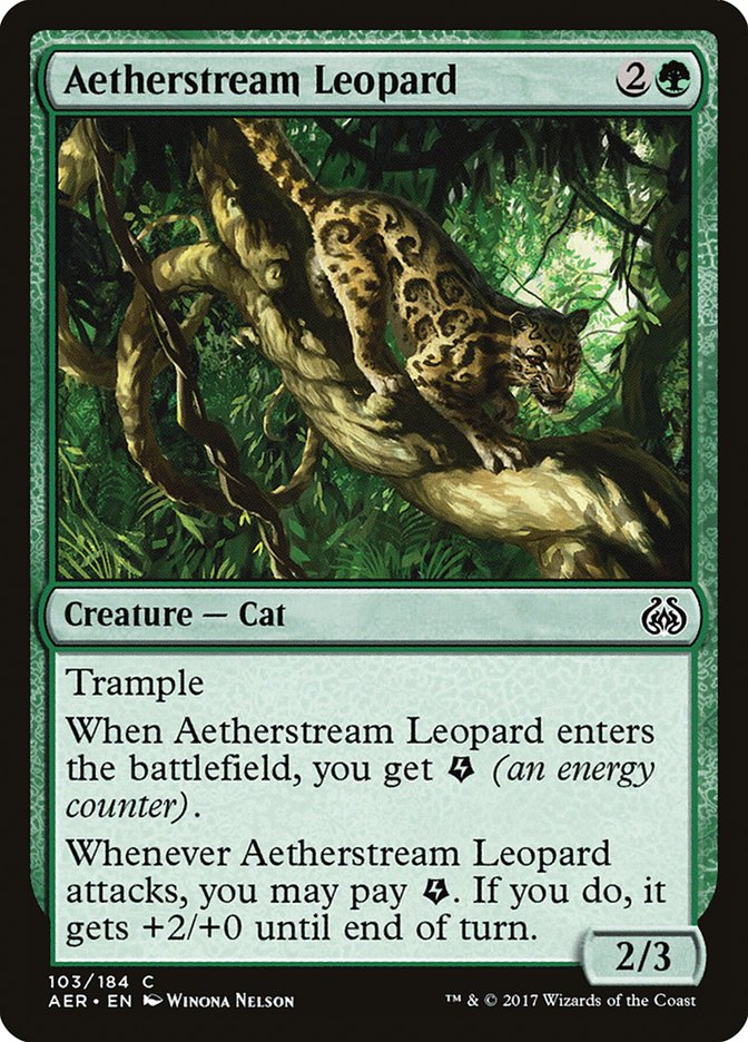 Aetherstream Leopard [Aether Revolt] | Exor Games New Glasgow