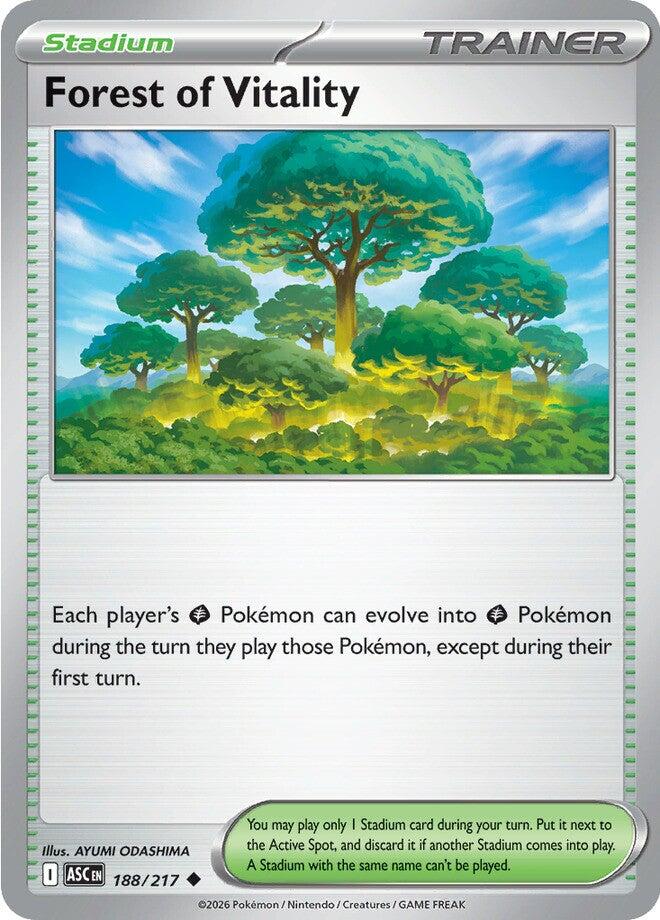 Forest of Vitality (188/217) [Mega Evolution: Ascended Heroes] | Exor Games New Glasgow