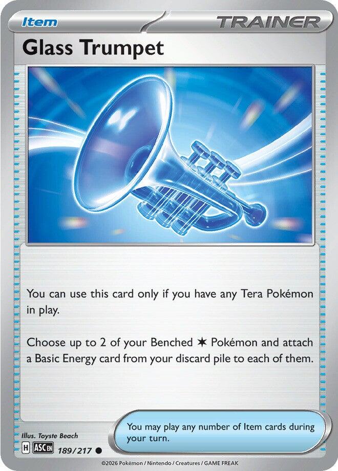 Glass Trumpet (189/217) [Mega Evolution: Ascended Heroes] | Exor Games New Glasgow